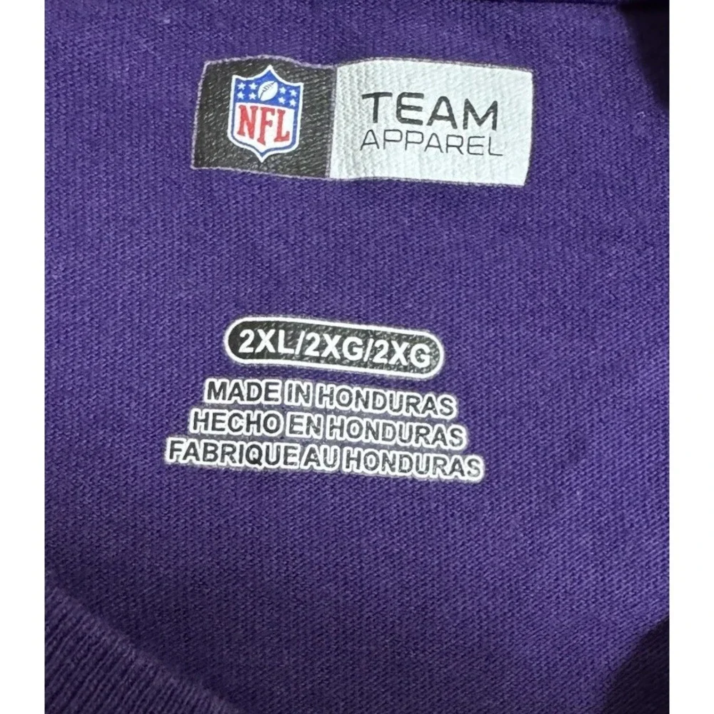 Super Bowl XLIX Arizona Long Sleeve T-Shirt Men's 2XL Purple NFL Team Apparel